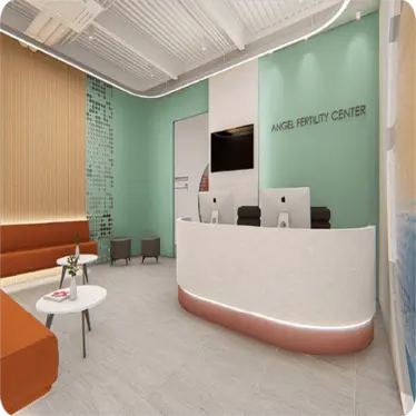 Reception of Angel Fertility Clinic in Nepal 